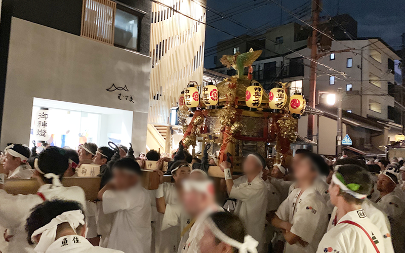 むす美　祇園祭　還幸祭 