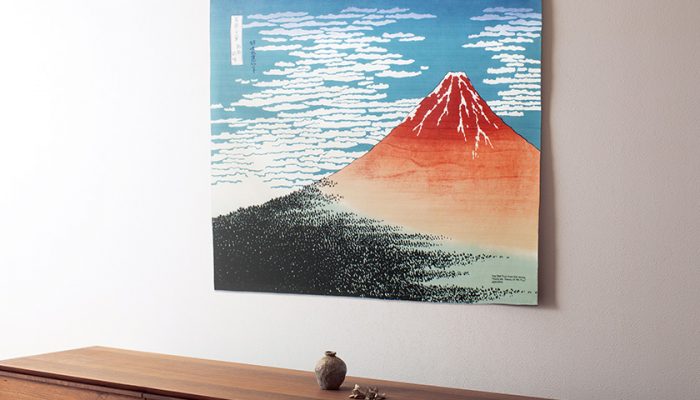 浮世絵　赤富士　海外人気　