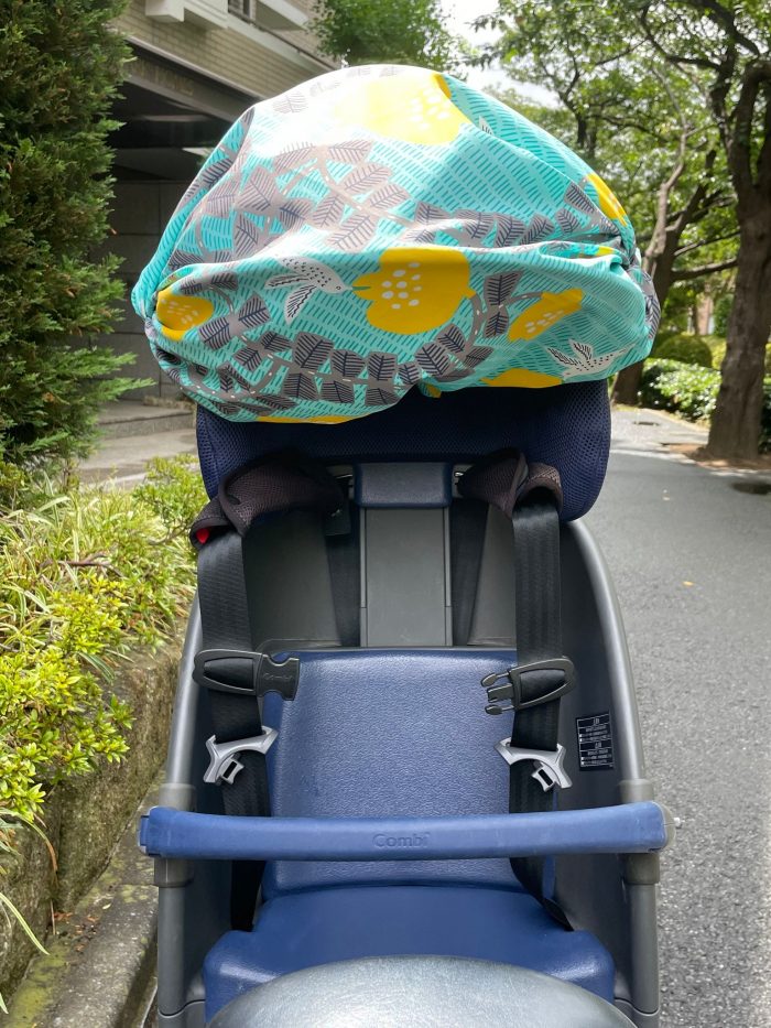 雨の日　自転車　カバー　アクアドロップ