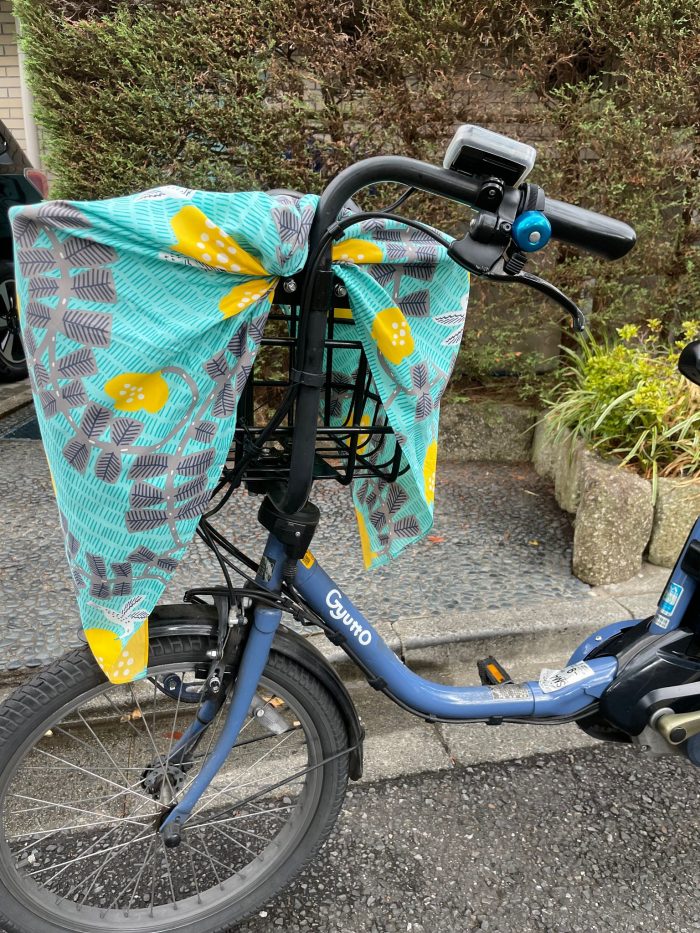 雨の日　自転車　カバー　アクアドロップ