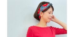 ふろしきSサイズ　ヘアアレンジ