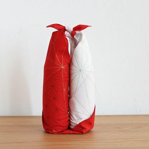 ハレ包み 麻の葉亀甲