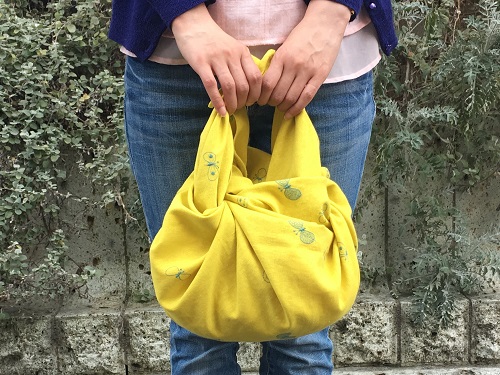 ふろしきでエコバッグ 簡単な作り方をご紹介 むす美オンラインショップblog